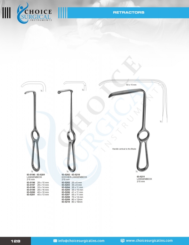 Hooks, Retractors, Spatulas, Spreaders, Abdominal Retractors